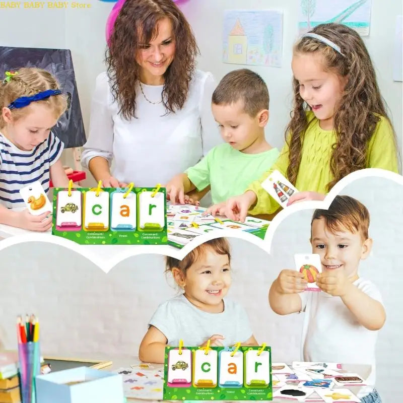 WordPlay™ – Educatieve Taalkaarten Set – Spelenderwijs Woordenschat Leren