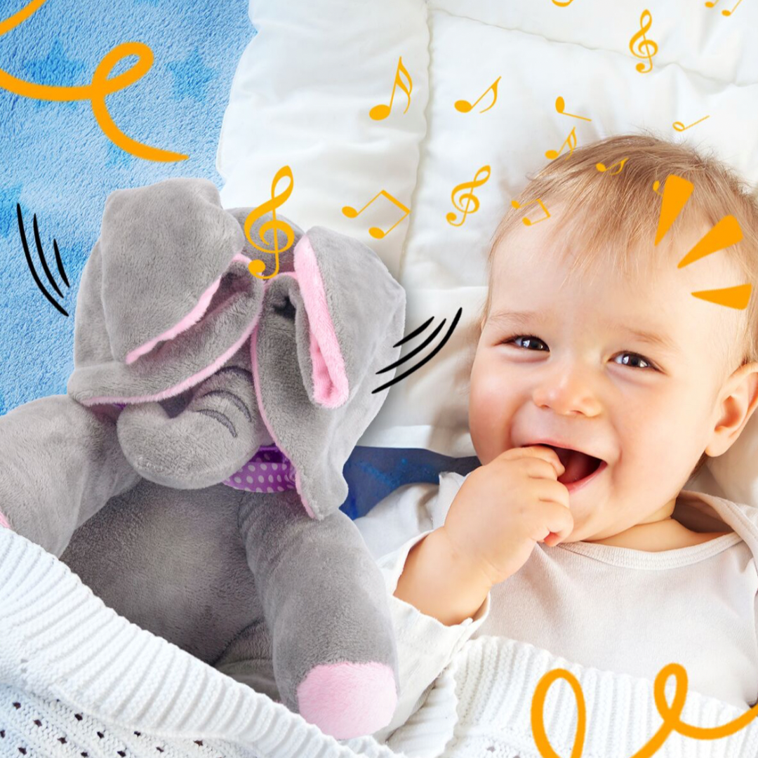 HappyBuddy™ George - Kiekeboe Knuffel