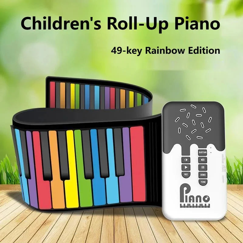 Melodino piano met kleurgecodeerde toetsen - Milo & Moon