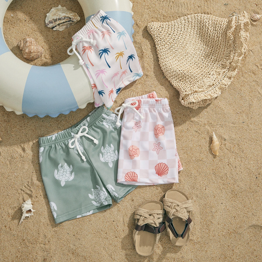 SplashEase – Zomerse Zwemshorts met Elastische Tailleband