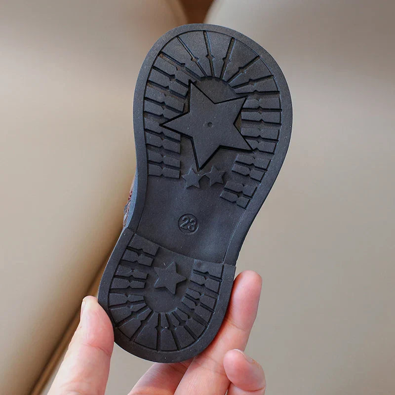 ClassicToes™ – Warme Klassieke Kinder Laarsjes Stijlvolle