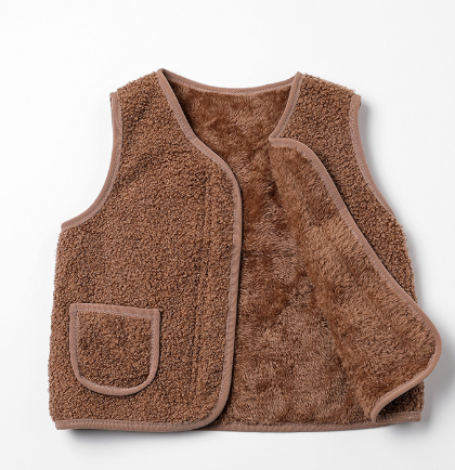 CozyCubs™ – Lichtgewicht teddyvest – Voor koude dagen in stijl