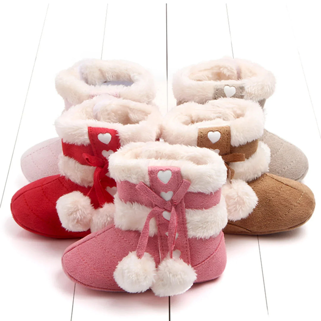 SnuggleSteps™ – Warme Baby Snowboots met Zachte Voering en Gripzool