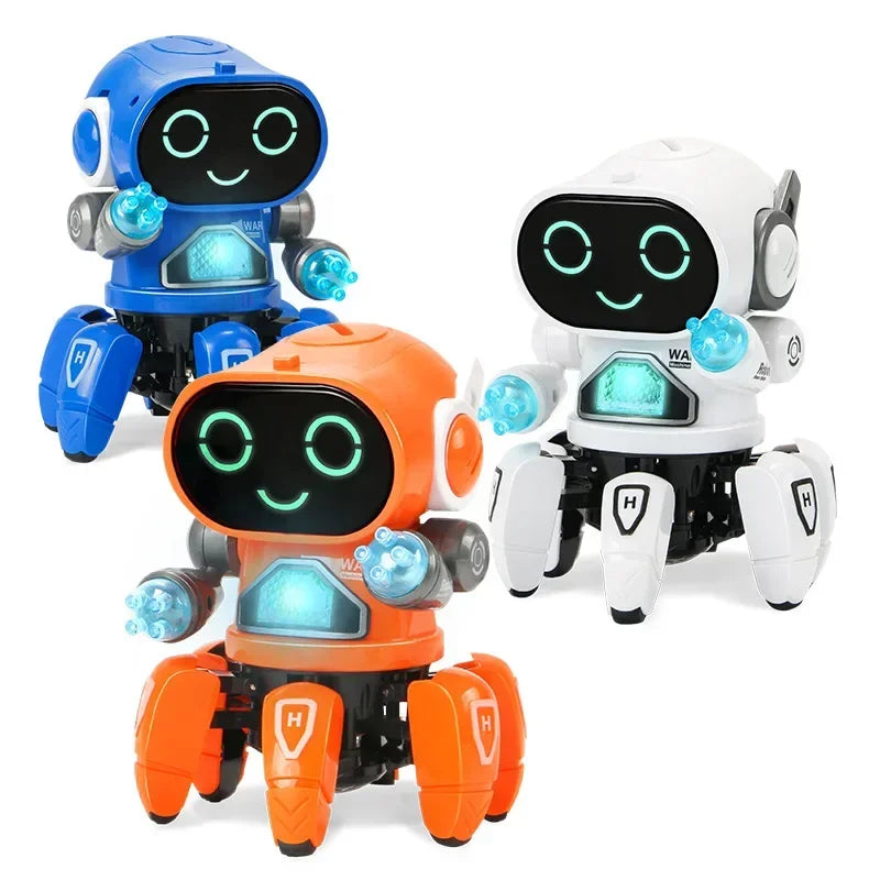 Dancing Robot Toy with Lights and Music