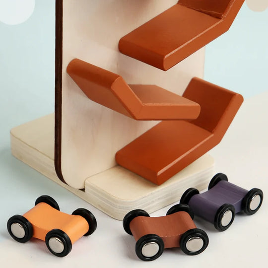 RaceGlide – Houten Auto Rollerbaan