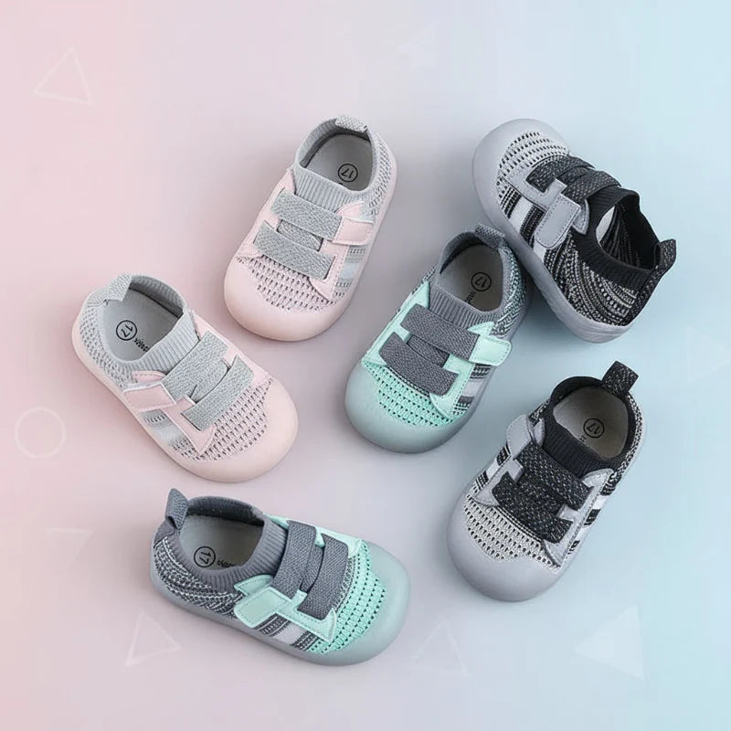 AirStep – Mesh Babyschoenen met Zachte Zool