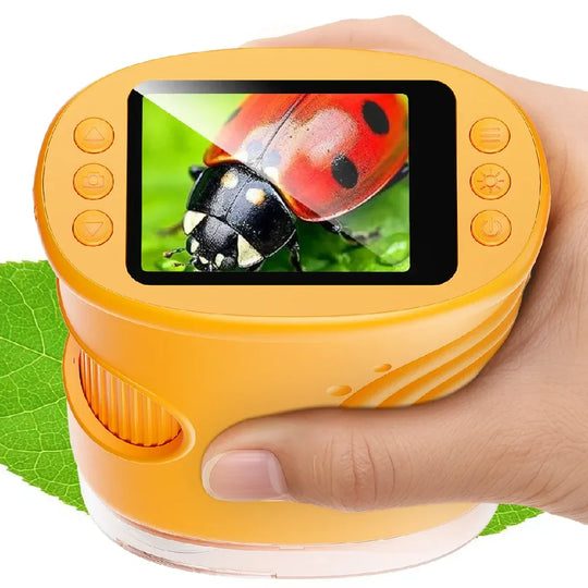 MicroScout – Handheld Microscoop met Vergroting en Scherm