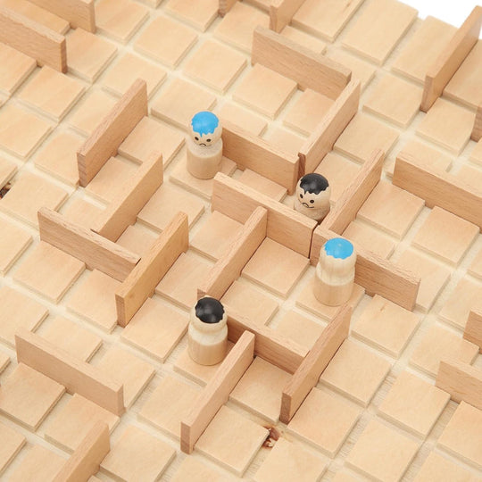 DenkDuel™ houten bordspel detail - Milo & Moon