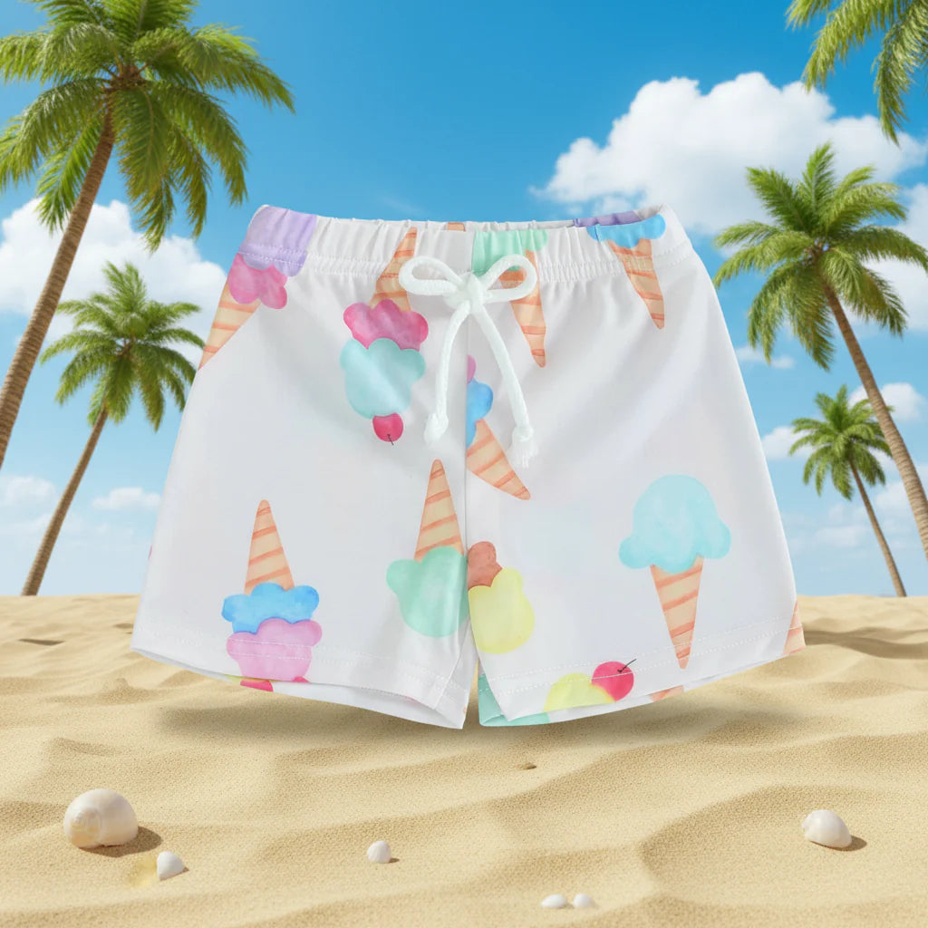 SplashEase – Zomerse Zwemshorts met Elastische Tailleband