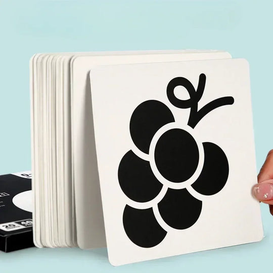 SmartCards – Baby Cognitie Kaartenboek met Dieren en Natuur
