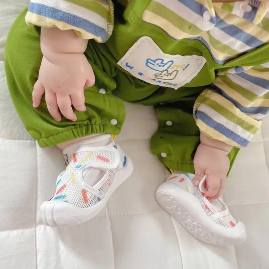 HappyWalk™ – Lichtgewicht Babyschoenen Ademend & Flexibel