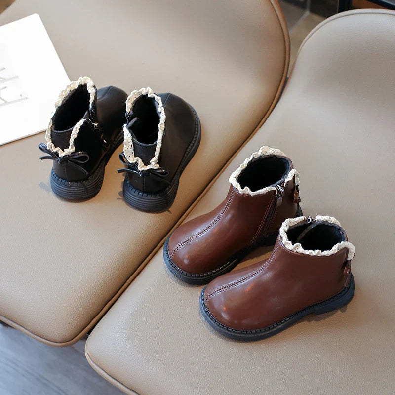 ClassicToes™ – Warme Klassieke Laarsjes met Ritssluiting – Stijlvolle Kinderboots
