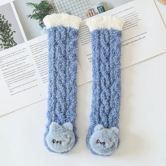SnugglePaws™ – Warme Cartoon Beenwarmers – Babysokken met Zachtheid