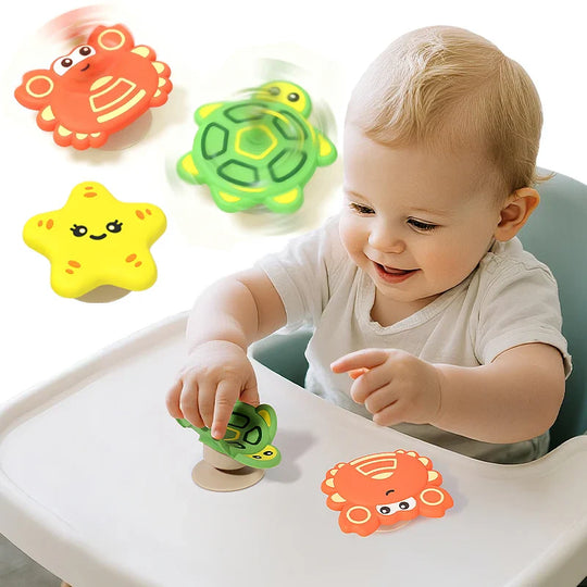 SpinCup – Montessori Baby Spinner met Zuignap