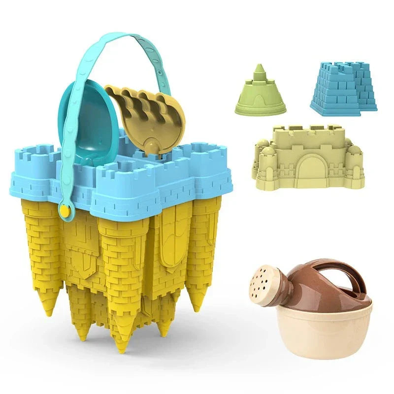 DuneBuilders™ - Strandpret voor Kids - Zandkastelenset