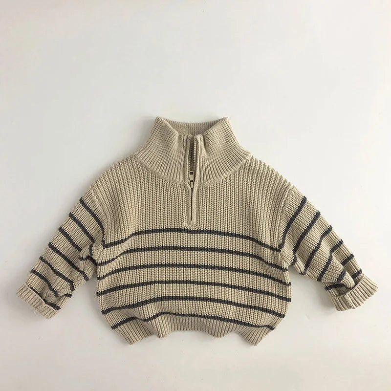 Zip & Chill™ Kinderpullover – Unisex met Rits