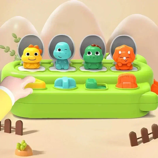 PeekPlay™ – Klik, Draai & Verrassing! – Baby Pop-up Speelgoed