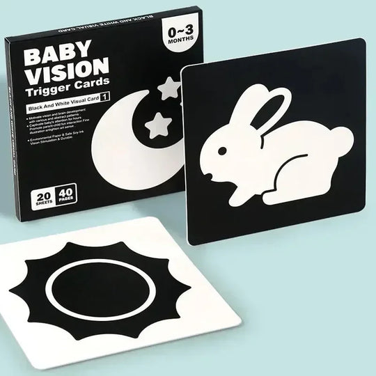 SmartCards – Baby Cognitie Kaartenboek met Dieren en Natuur