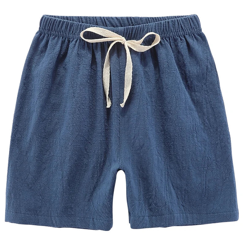 SummerStride – Sneldrogende Katoen-Linnen Shorts