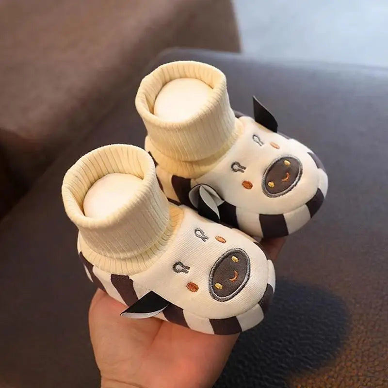 NestSteps™ – Warme Babyslofjes met Antislipzool Veilig Baby