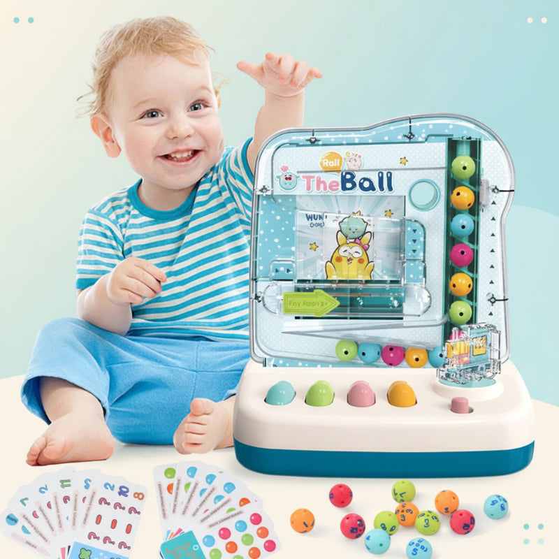 Tellino ballenbaan met opdrachtkaarten - Milo & Moon