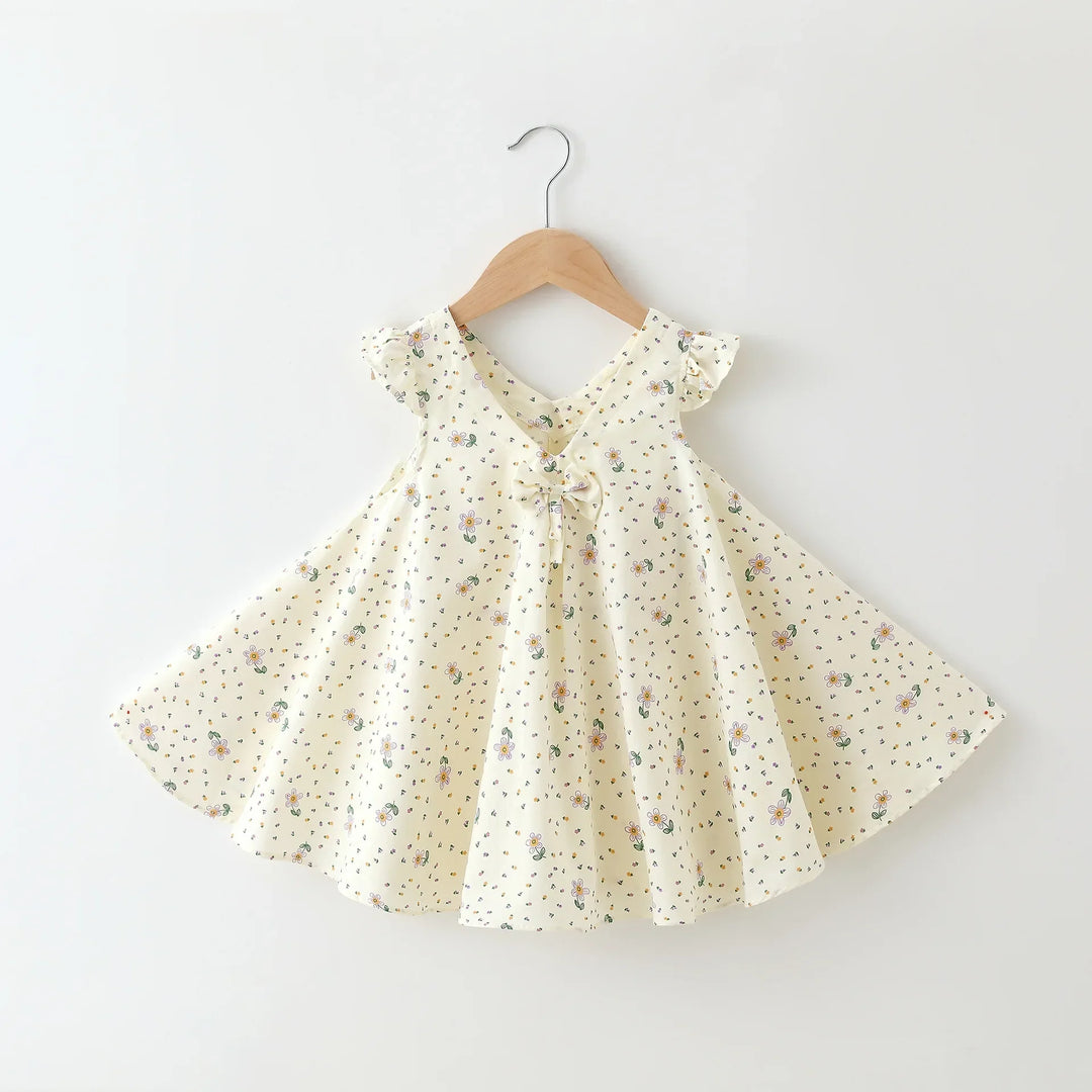 FloralTwirl – Luchtige Zomerjurk met Bloemenprint