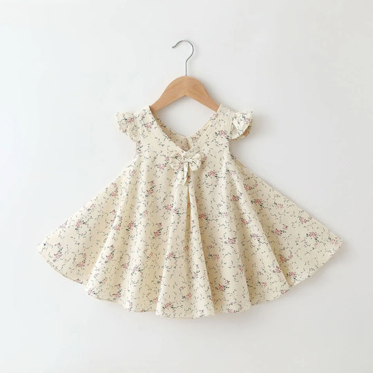 FloralTwirl – Luchtige Zomerjurk met Bloemenprint