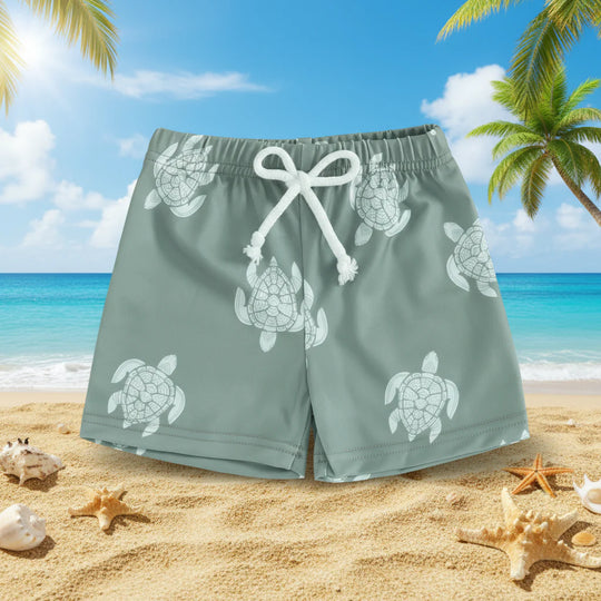 SplashEase – Zomerse Zwemshorts met Elastische Tailleband
