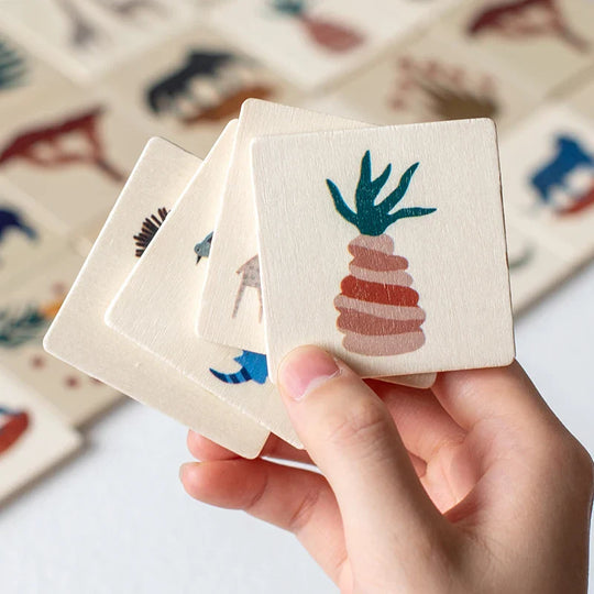 JungleMatch – Houten Memory Spel