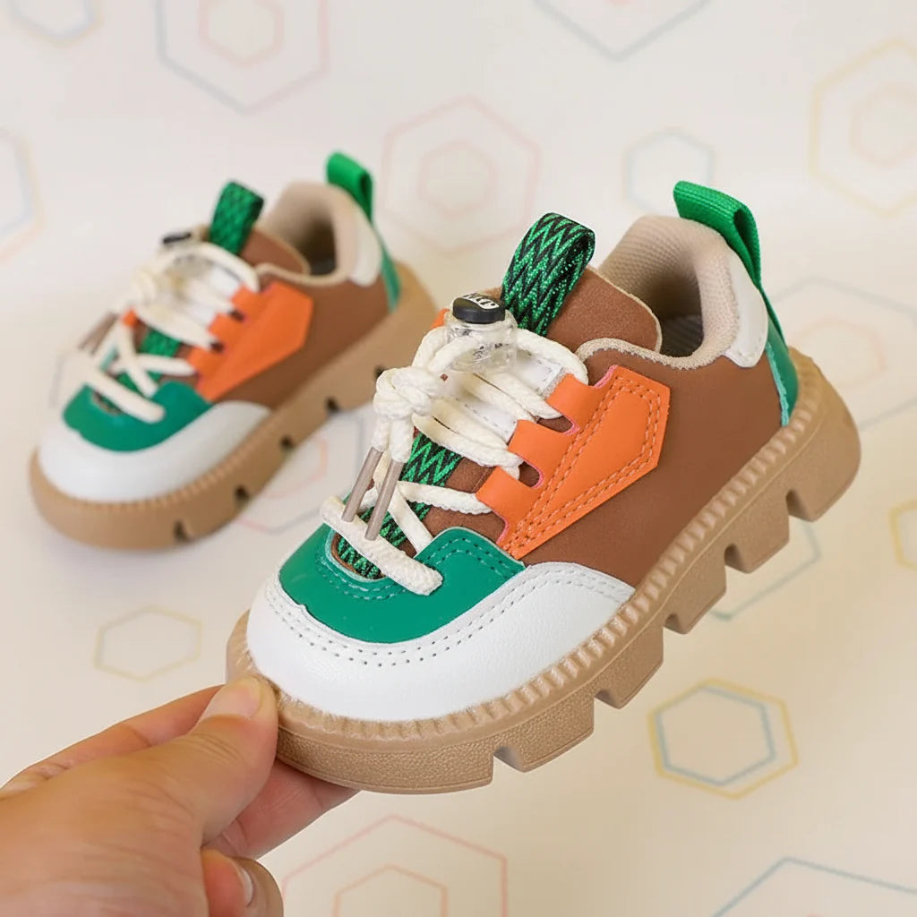 KidoStep – Stoere Kindersneakers met Dikke Zool