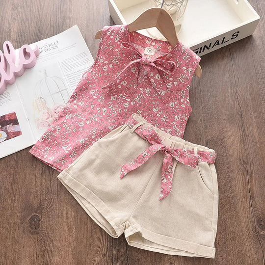 FloralEase – Verstelbare Set met Bloemenprint
