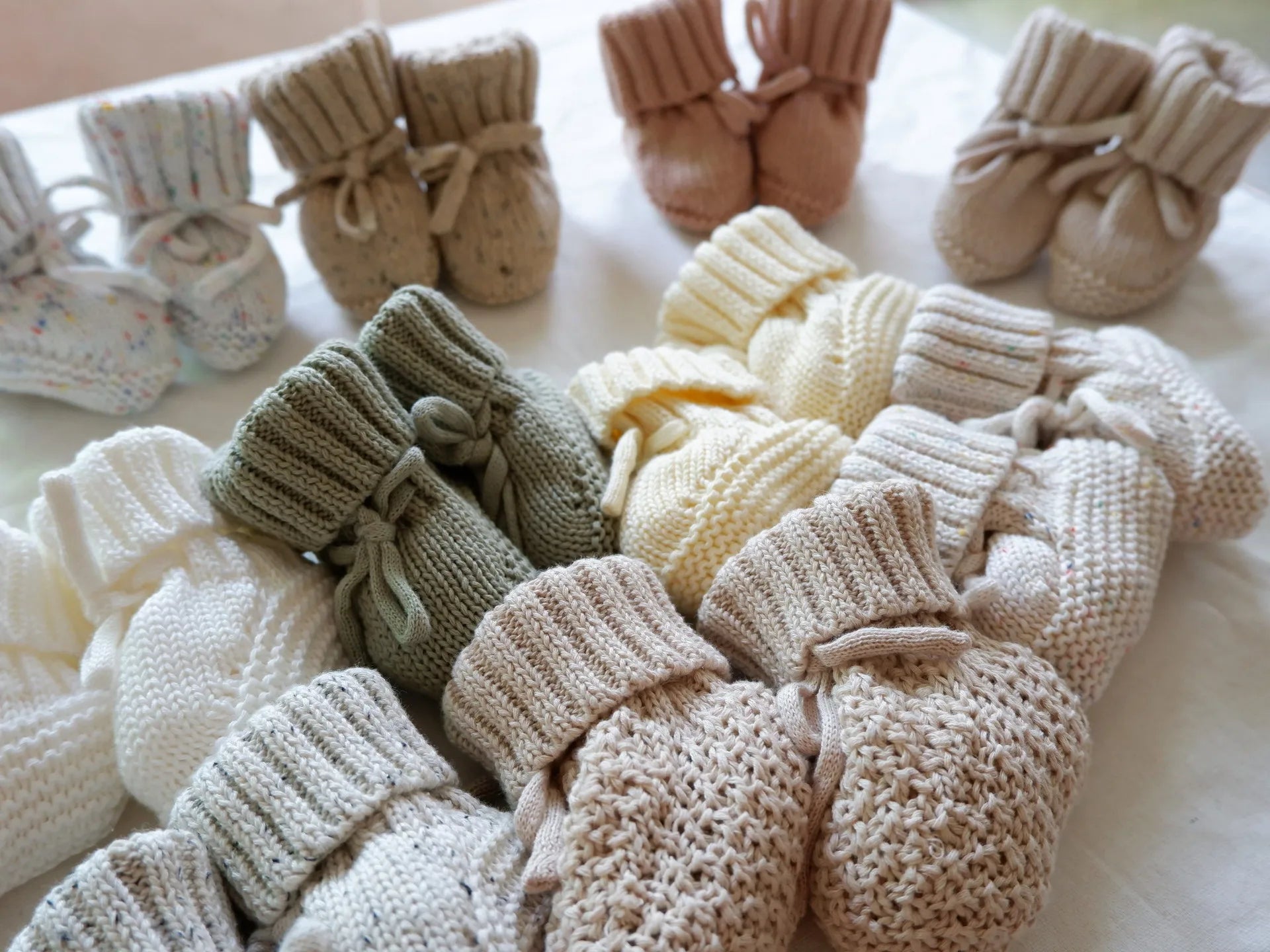 CozyBuds™ – Gebreide Babyslofjes Veilig & Warme Voetjes
