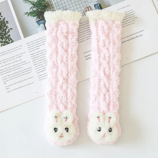 SnugglePaws™ – Warme Cartoon Beenwarmers – Babysokken met Zachtheid