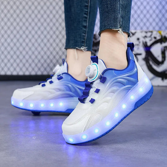 GlowRoll rolsneakers mesh - Milo & Moon