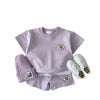 SunnyPetal – Luchtige Set met Vrolijke Print
