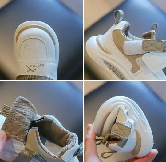 FlexStep – Kinder Sneakers met Klittenband en Antislip Zool