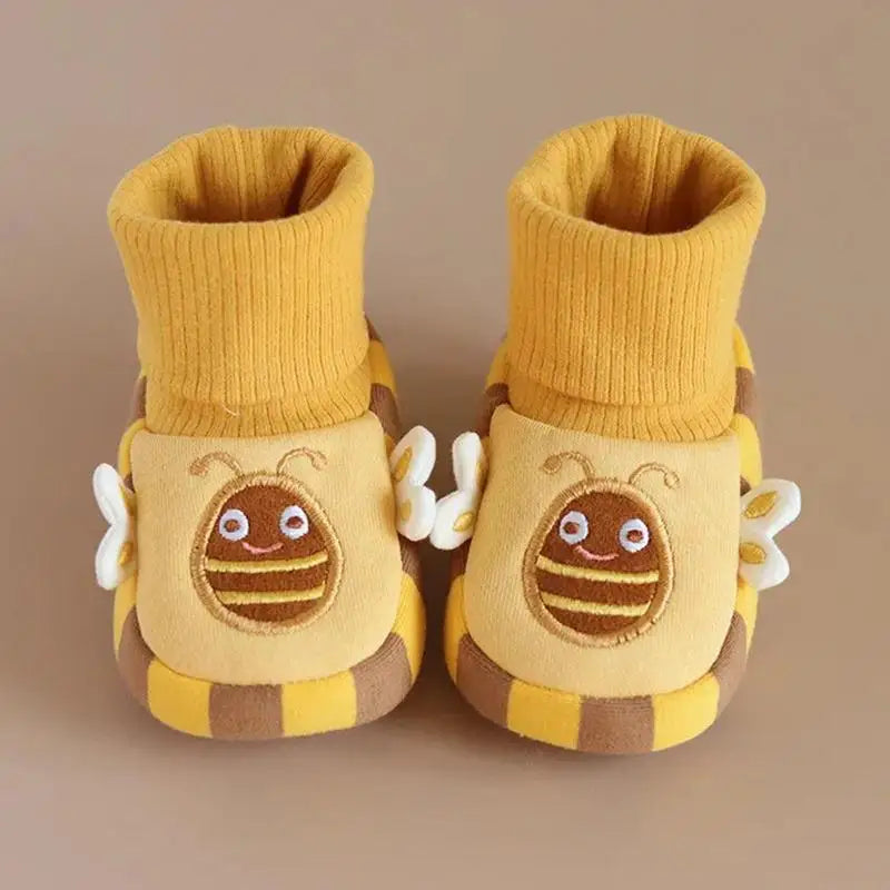 NestSteps™ – Warme Babyslofjes met Antislipzool Veilig Baby