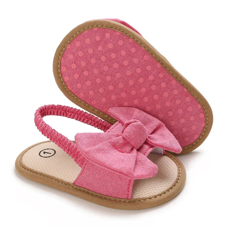 MiniBows™  – Zomerse Sandalen met Strik Babyschoentjes