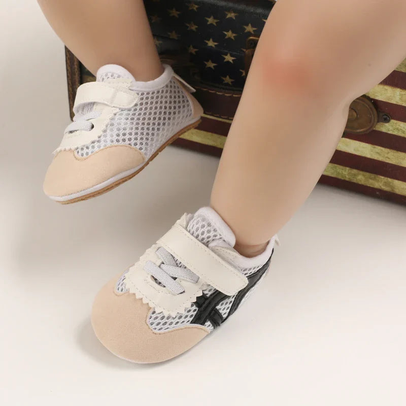 FirstKicks™ – Antislip Baby Sportschoenen met Stijl – Eerste Stapjes in Vertrouwen