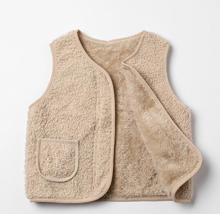 CozyCubs™ – Lichtgewicht teddyvest – Voor koude dagen in stijl
