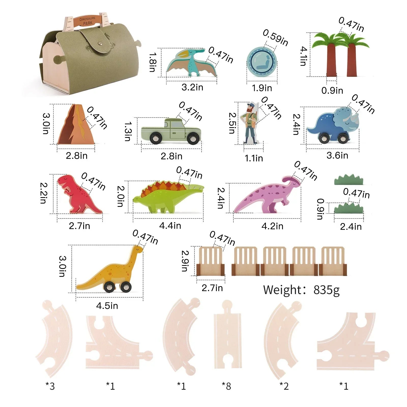 DinoPark Hout™ – Het Duurzame Dinosaurus Speelpark