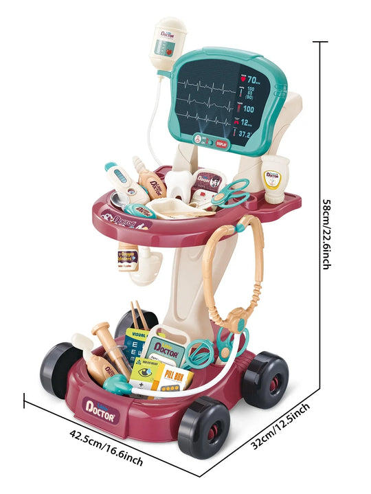 LittleMedic™ – Mobiel Dokter Speelset – Creatief & Educatief Speelgoed