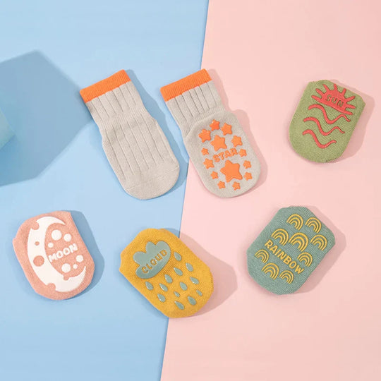 GripPals™  – Antislip Comfortstretch Baby Peutersokken Veilig