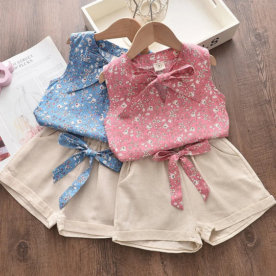 FloralEase – Verstelbare Set met Bloemenprint
