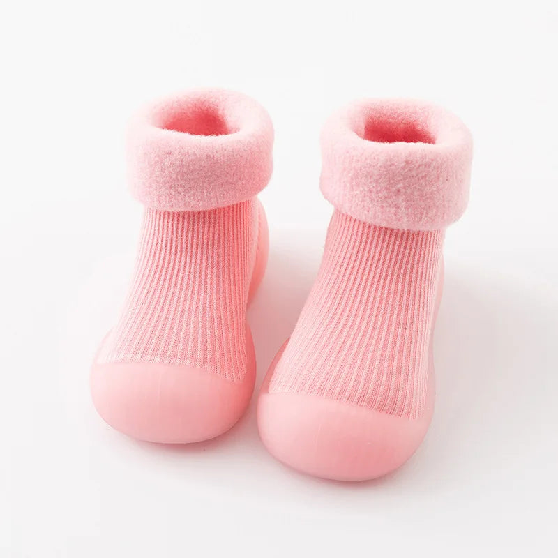 LittleGrip™ – Warme Antislip Peutersokken & Baby Schoenen
