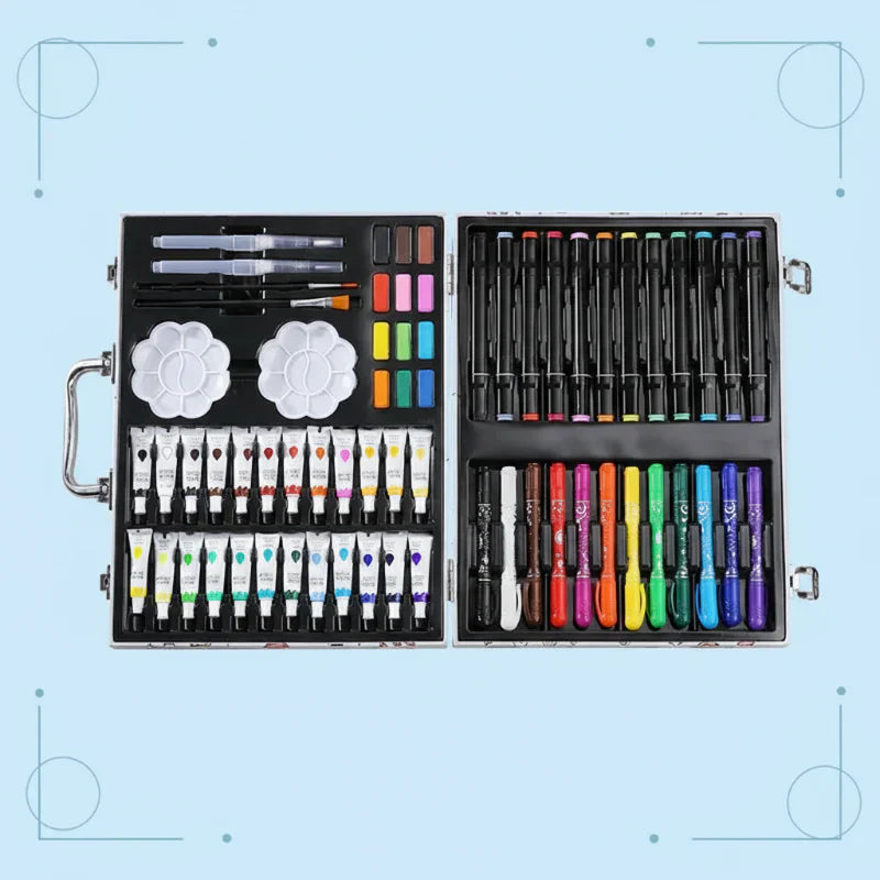 ArtJoy™ – Complete Tekenen & Schilderen Set voor Creatieve Kinderen