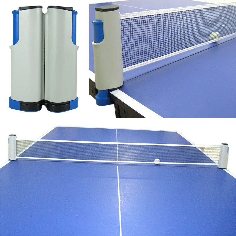 TableTopFun™ – Draagbare Ping Pong Set voor Overal – Speel en Daag Uit