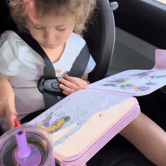 MiloDry™ – Herbruikbaar Waterverfboek voor Kleintjes