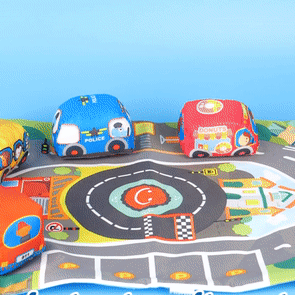 LittleRacers™ – Peuterproof Speelauto’s – Veilig & Kleurrijk Spel