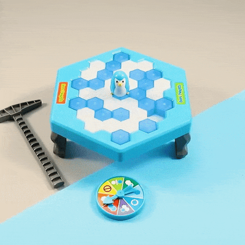 FrostyFall™ – Spannend Pinguïn Familiespel met IJsklontjes